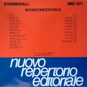 Melodicon (aka Stefano Torossi) - Strumentali - Sciocchezzuole (1988) Fonit Cetra (NRE 1171)