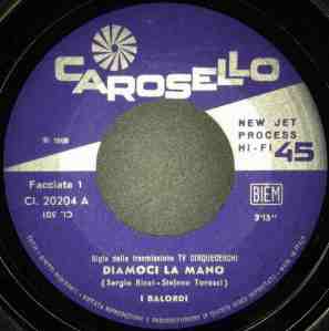 I Balordi - Diamoci la mano : Fateli tacere (1968) Carosello label A